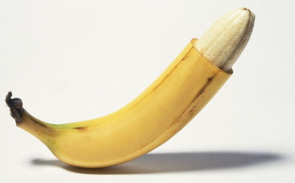 O plátano imita a cola e o aumento